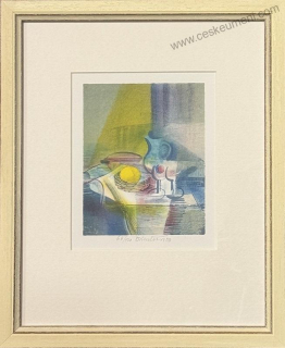 Benešová Daniela: Zátiší s grapefruity
