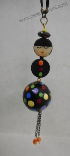 Halířová Dita: Panenka III. - náhrdelník - přívěšek