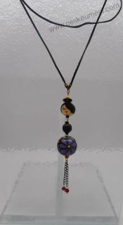 Halířová Dita: Panenka V. - náhrdelník - přívěšek