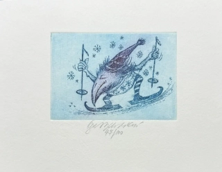 Vychodilová Olga: Lyžař