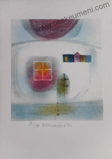 Benešová Daniela: Bílá krajina - okno