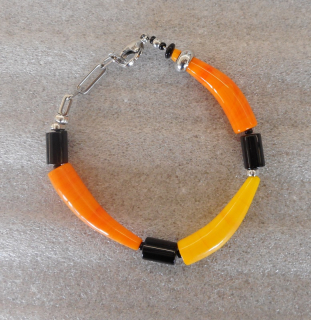 Brodská Vladimíra: Náramek žlutočerný