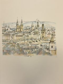 Beneš Karel: Praha - Karlův most