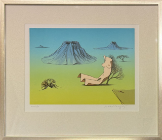 Velčovský Josef: Jaro v krajině s vulkány