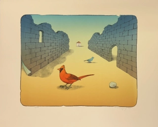 Velčovský Josef: Červený Kardinál v oboře Hvězda