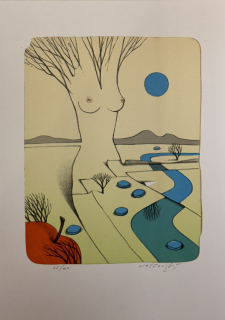 Velčovský Josef: Krajina plná modrého štěstí