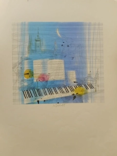 Beneš Karel: Klavitura s růží