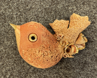 Dudycha Jiří: Ptáček na zeď - cihlová ONA