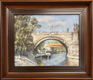 Mirčev Petr: Praha - U Karlova mostu