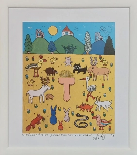 František Ringo Čech: Zvířátka obdivují obra