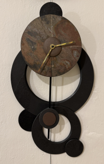 Doucha Jiří: Hodiny závěsné kyvadlo