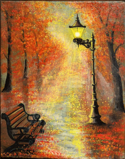 Kostkubová Markéta: Večerní lampa