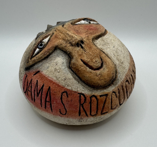 Čermáková Hana: Těžítko - dáma s rozcuchanými vlasy