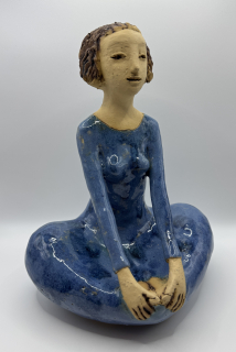 Alferiová Alena: Sedící žena