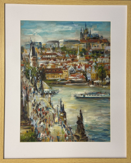 Lukáčová Zuzana: Praha - Karlův most a Hradčany
