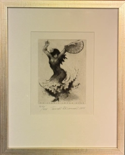 Hřivnáč Tomáš: Flamenco (s vějířem)