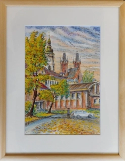 Pollák Rudolf: HK - Katedrála (od tělocvičny)