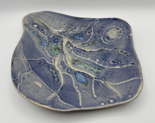 Strunová Gebrt Květuše: Talířek modrý C)