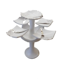 Dudycha Jiří: Večerní květ -  svícen pětiramenný