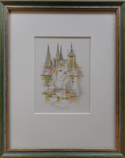 Beneš Karel: Dívka a Praha