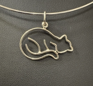 Veselá Rendlová Irena: Závěs - Kočka (a)