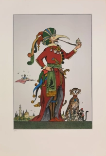 Toman Karel: Kuřák s dýmkou