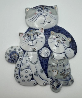 Motlíková Zuzana: Kočka velká a dvě koťata