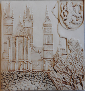 Dudycha Jiří - DUKE: Velké náměstí - reliéf