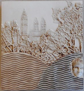 Dudycha Jiří - DUKE: Město na soutoku řek - reliéf