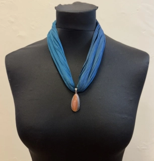 Ammerová Bohumila: Šátkový náhrdelník - Achát