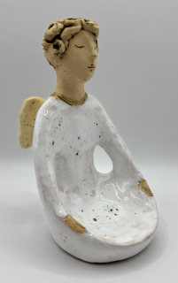 Alferiová Alena: Andílek svícen bílý