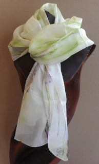 Horová Růžena: Šála hedvábná - vzor