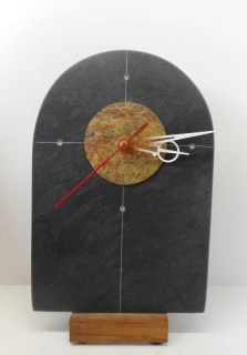 Doucha Jiří: Břidlicové hodiny stolní 