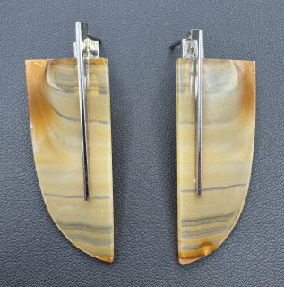 Votipka Karel: Náušnice - Achát