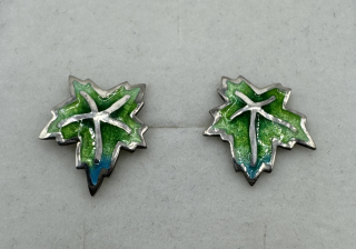 Mašková Zuzana: Náušnice - Vinné listy