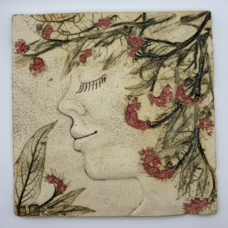 Baláž Roman: Portrét s květy