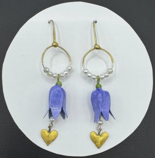 Novotná Veronika: Náušnice - Zvonky