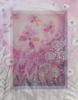 Dostálková Dita: Louka (dvojitý obraz)