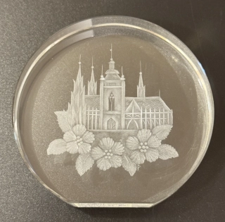 Tesařová Lucie: Praha - Chrám Sv. Víta - plaketka křišťál