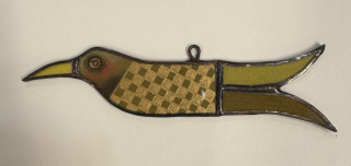 "Ruckl" Knoblochová Zuzana: Ozdoba ptáček zelenkavý