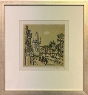 Bubeníček Václav: Praha - Po Karlově mostě