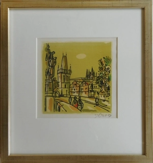 Bubeníček Václav: Praha - Po Karlově mostě