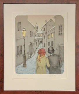 Hüttnerová Iva: Podvečerní procházka Prahou