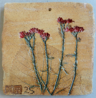 Baláž Roman: Kachel malý - rostlinný motiv IV.