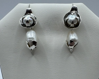 Marešová Zuzana: Náušnice - Perlové