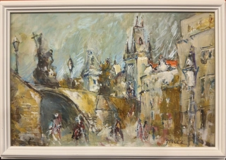 Dvořák Jan: Praha - U Karlova mostu