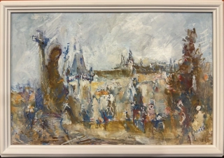 Dvořák Jan: Praha - Nálada na Karlově mostě