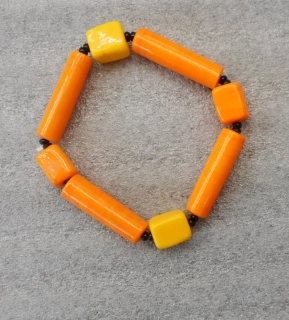 Brodská Vladimíra: Náramek orange