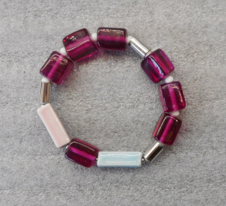 Brodská Vladimíra: Náramek vínový