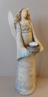 Pikartová Eva: Anděl (svícen) - střední 